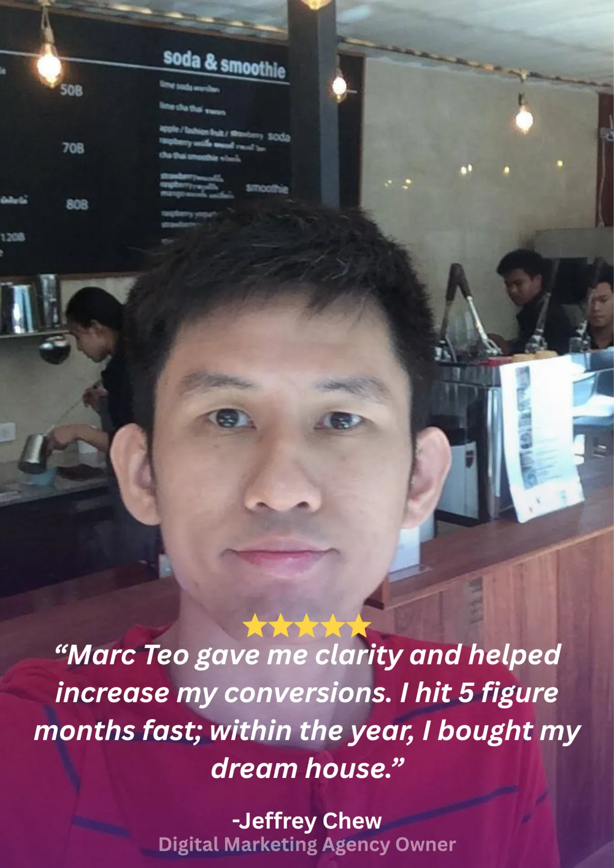 Jeffrey Chew testimonial