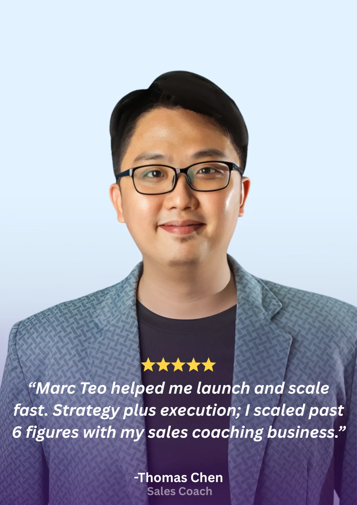 Thomas Chen testimonial